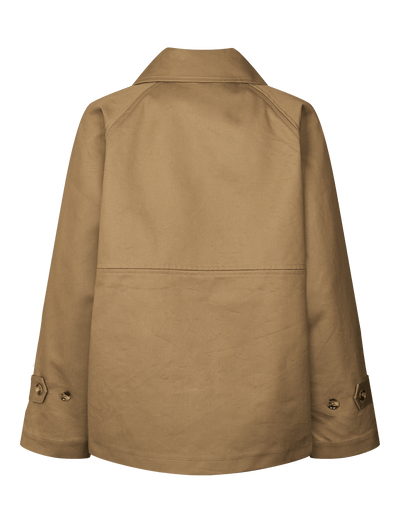 ANDREA JACKET - COTTON - DARK CHINO