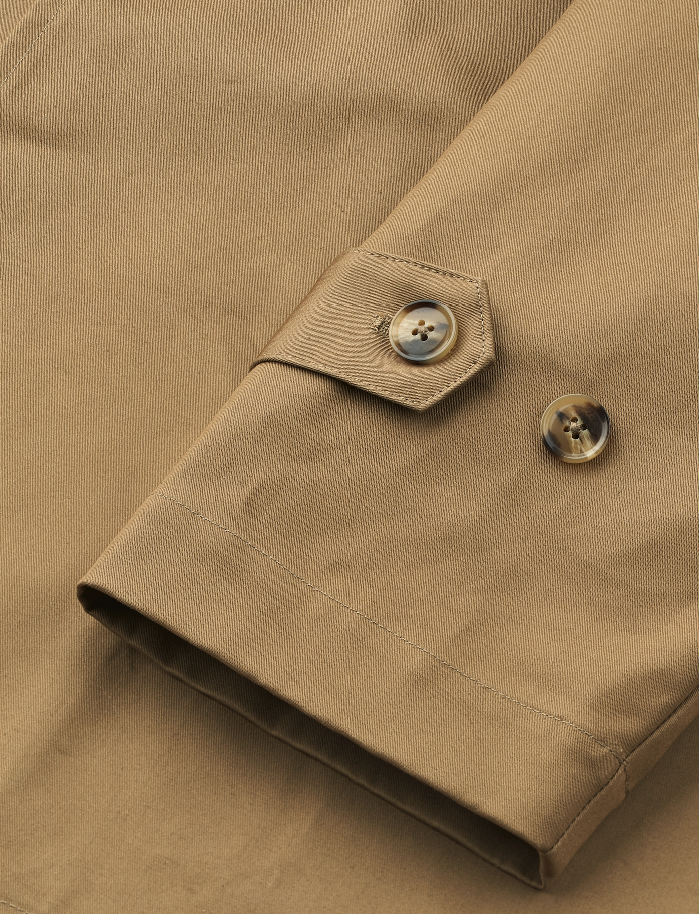 ANDREA JACKET - COTTON - DARK CHINO