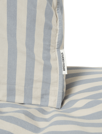 Junior Bedding - PALE BLUE STRIPE