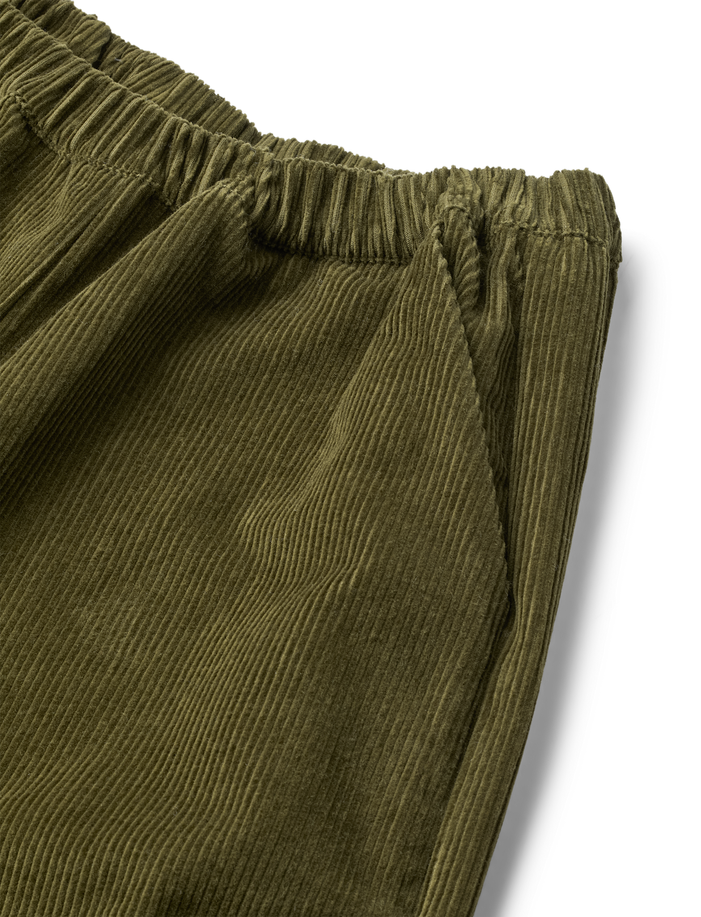BELLA CORDUROY PANTS - MOSS GREEN