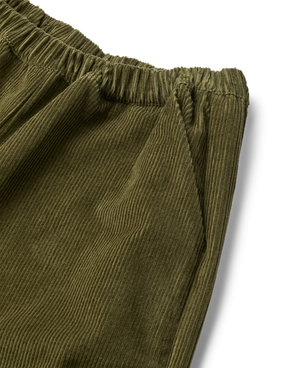 BELLA CORDUROY PANTS - MOSS GREEN