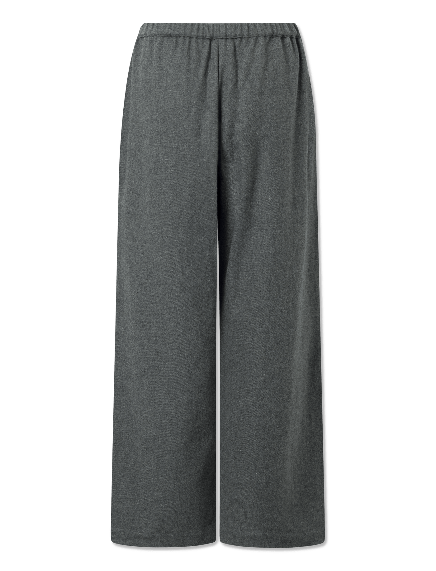 Bella Wool Pants -  DARK GREY