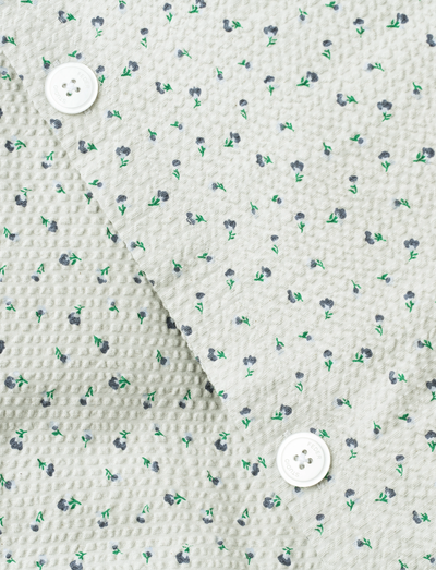 BABY BEDDING - SEERSUCKER - CLOUDY DAY