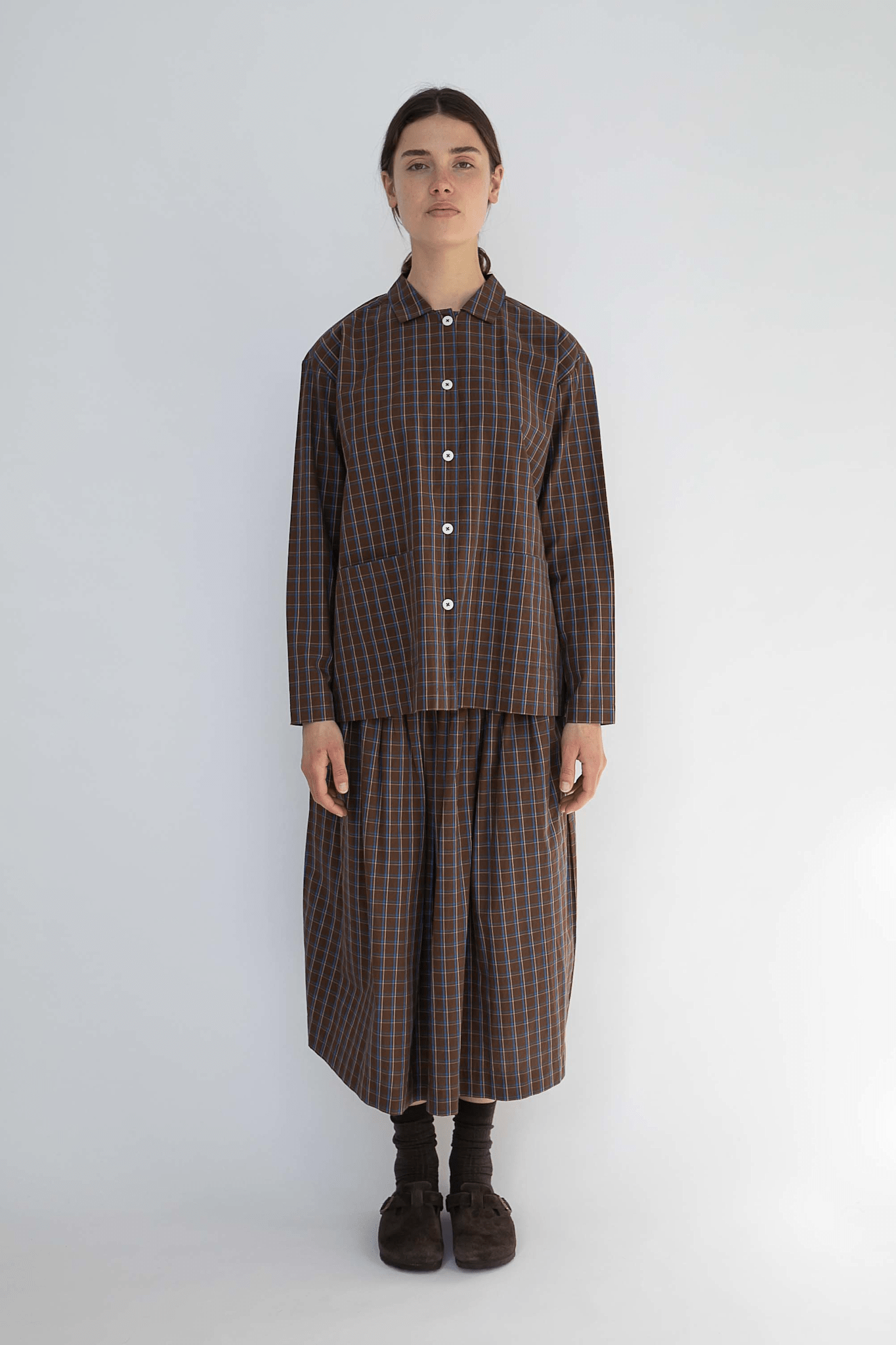 MALOU SHIRT - CHESTNUT
