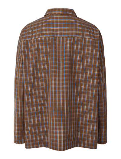 MALOU SHIRT - CHESTNUT