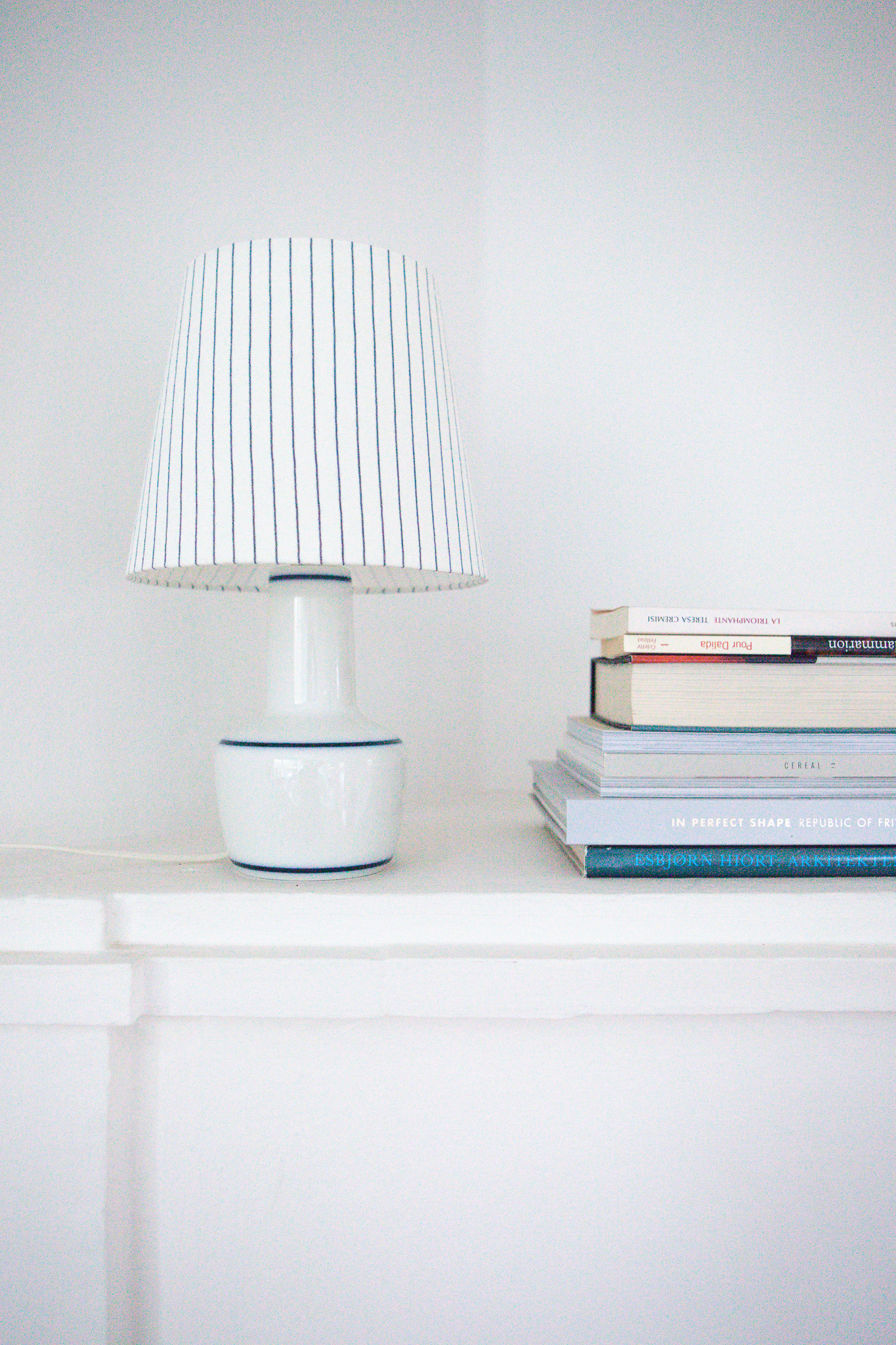 Lamp Shade - Blue Pin