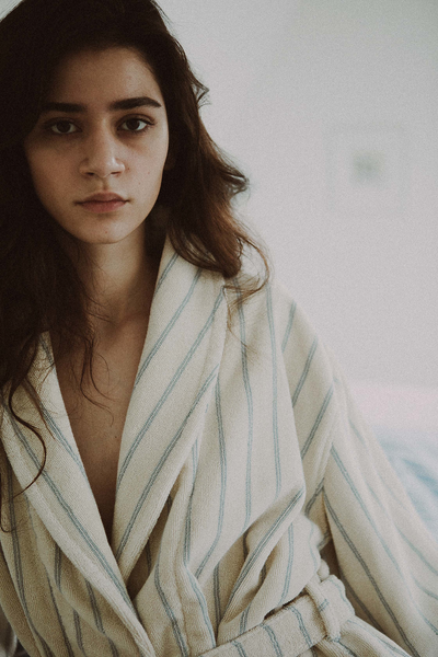MIA BATHROBE - WATER RAIN
