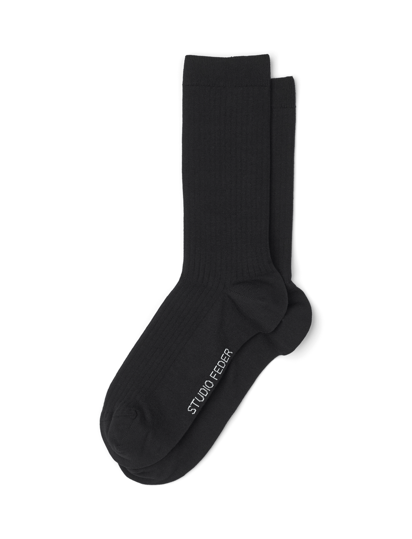 MINNA COTTON SOCK - BLACK