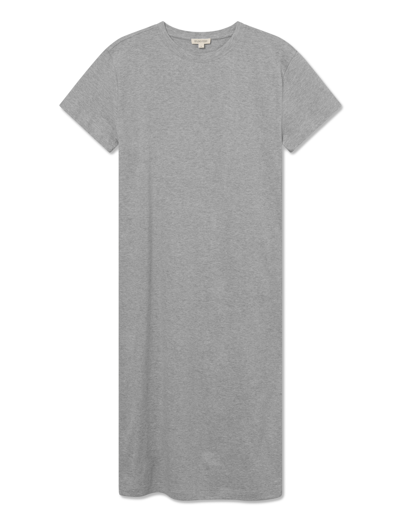 Maya T-shirt Dress - GREY MELANGE