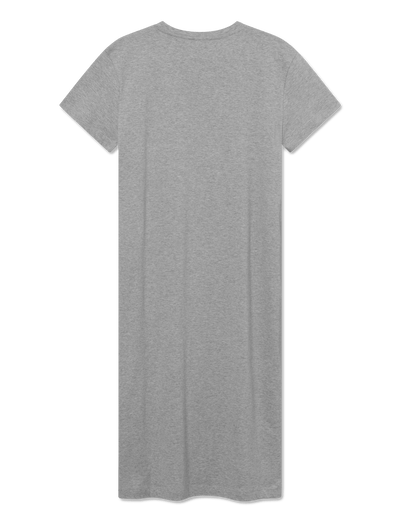 Maya T-shirt Dress - GREY MELANGE