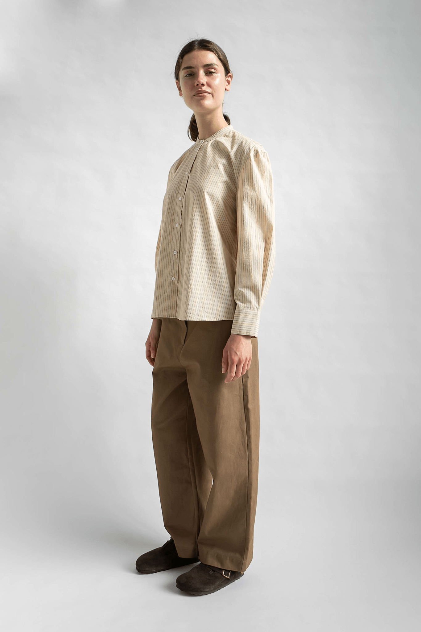 OLINE PANTS - DARK CHINO