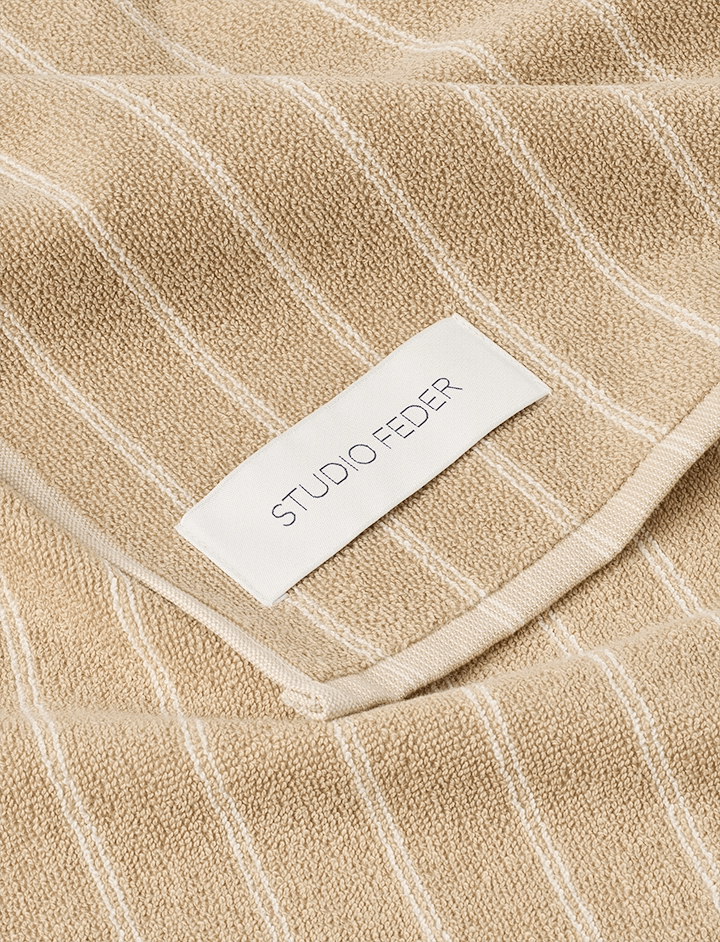 Una Towel - SAND BEIGE RAIN