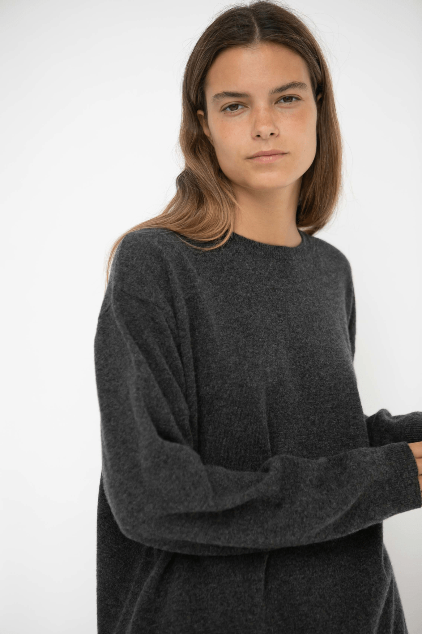 Sophie knit - CHARCOAL MELANGE