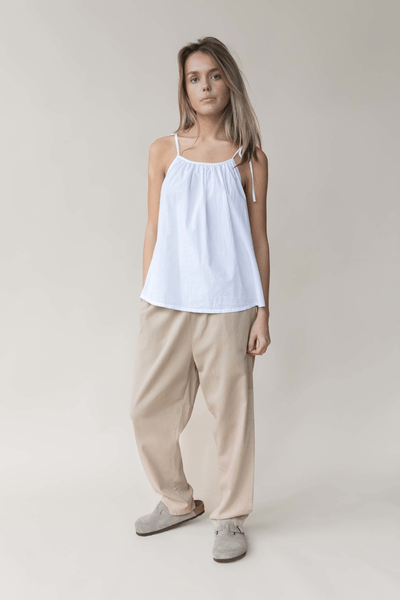 Carla Pants - SAND BEIGE