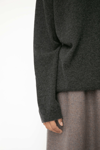 Sophie knit - CHARCOAL MELANGE