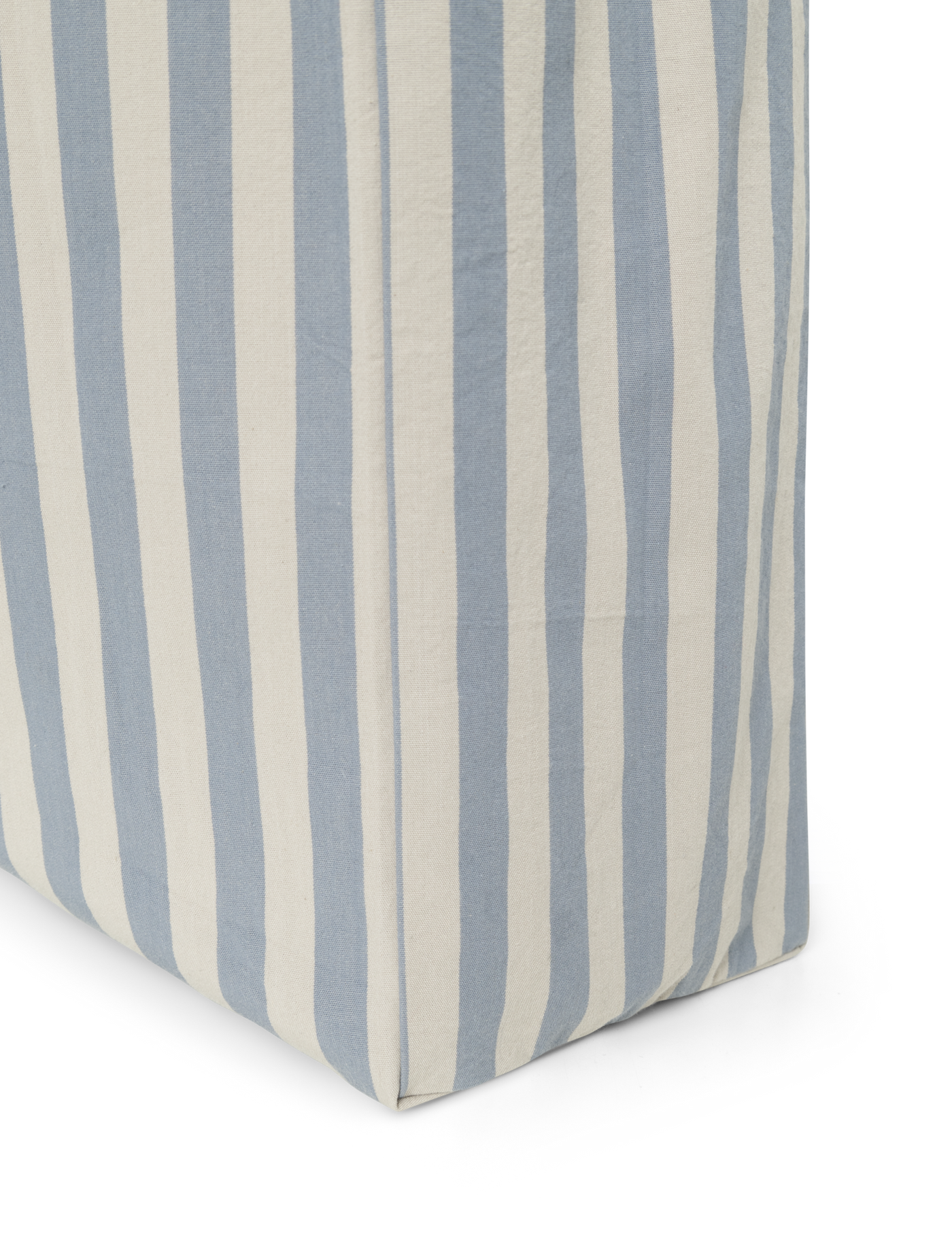 Hanna Tote bag - PALE BLUE STRIPE