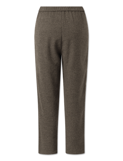 Gudrun Pants - BROWN HERRINGBONE