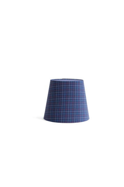 Lamp Shade - Navy Check